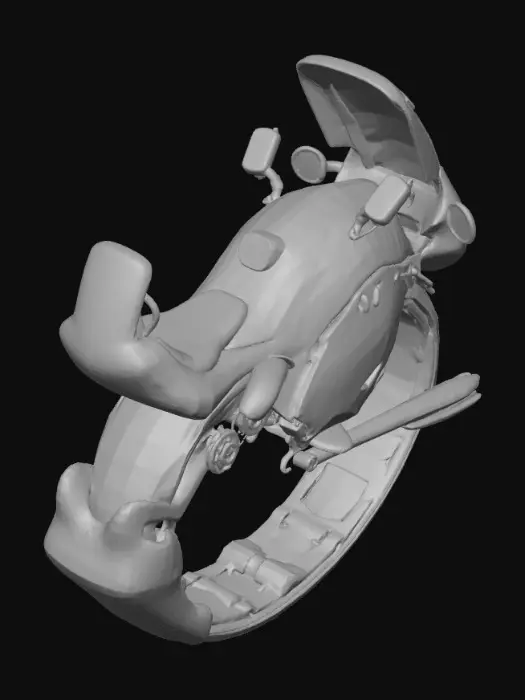 3D model for Desert Cycle