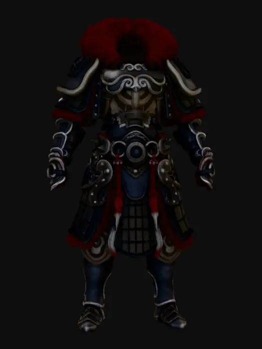 3D model for Crimson Guardian Armor