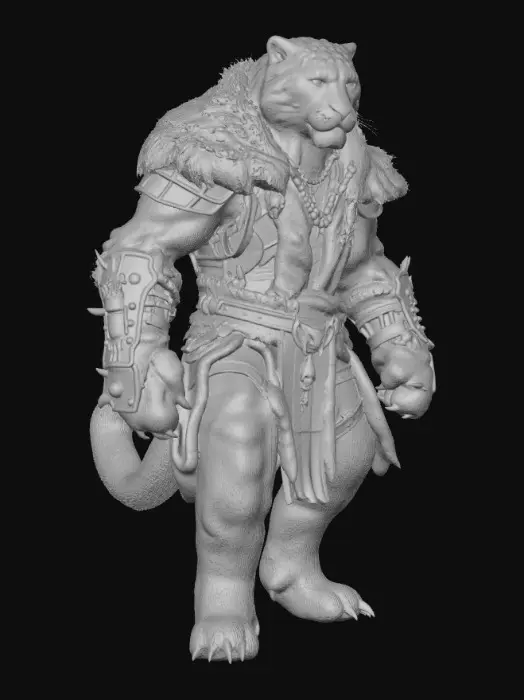 3D model for Shaman of the Snowy Peaks