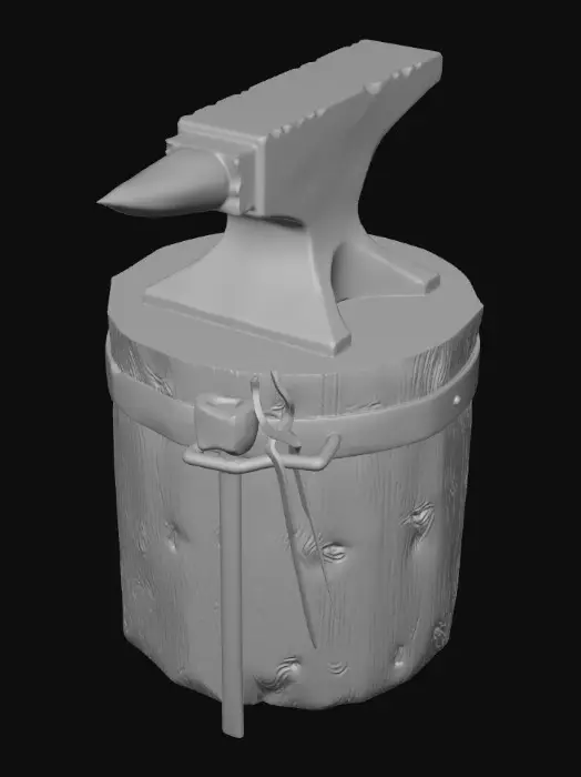 3D model for Anvil Set