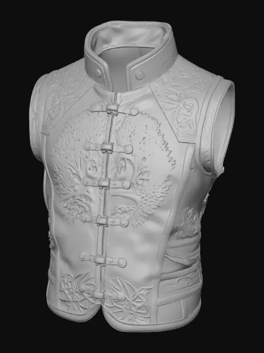 3D model for Tree of Life Vest