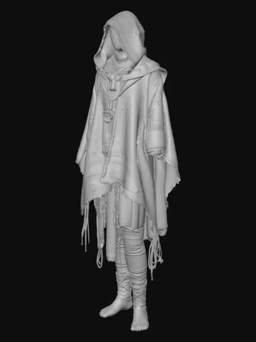 3D model for Enigmatic Cloak of Antiquity
