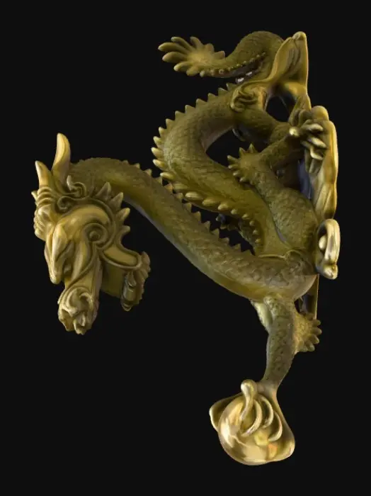 3D model for Dragon's Grace