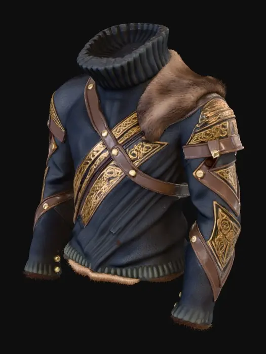 3D model for Nordic Warrior's Garb