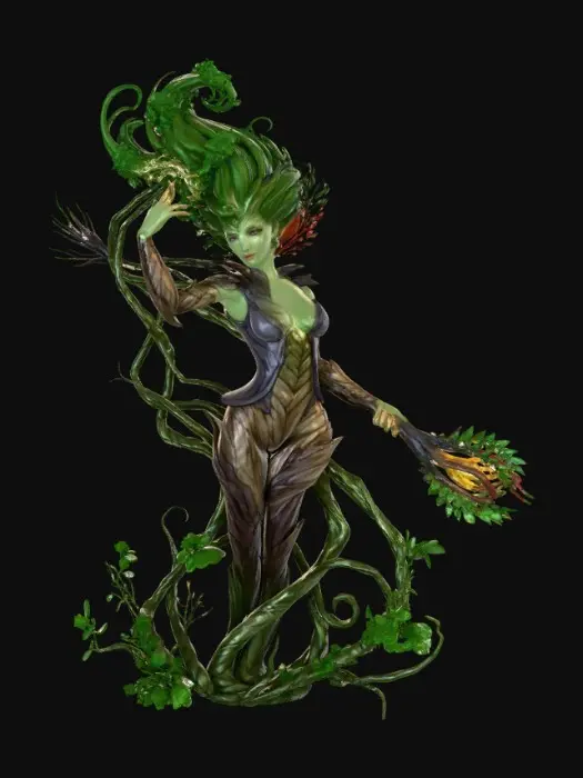 3D model for Forest Enchantress
