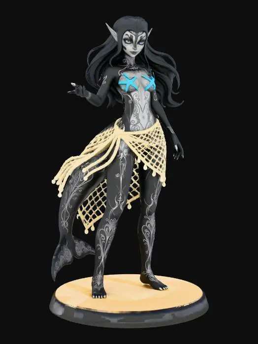 3D model for Orcana MiniFigure