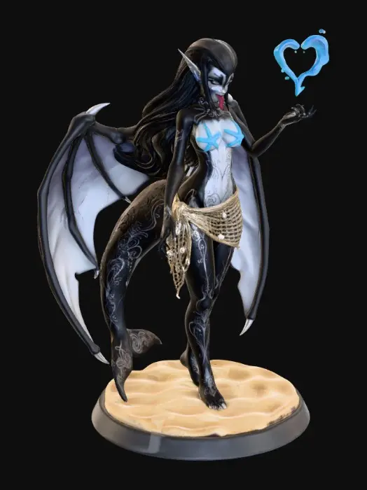 3D model for Mermaid Enchantress