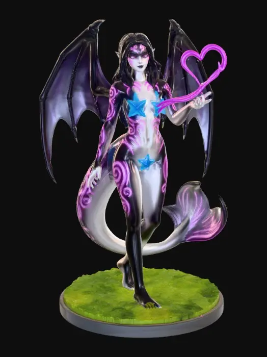 3D model for Neon Enchantress