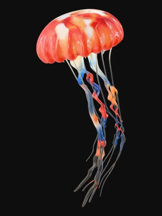 3D model for Crimson Lantern Jelly