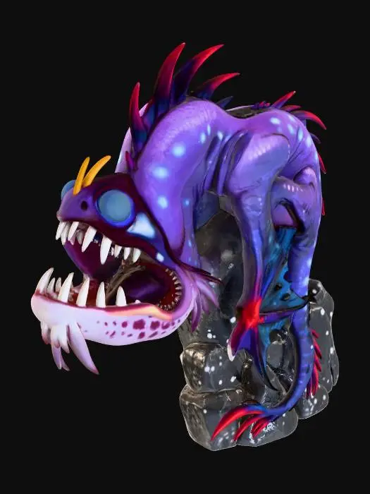 3D model for Nebula Wyrm
