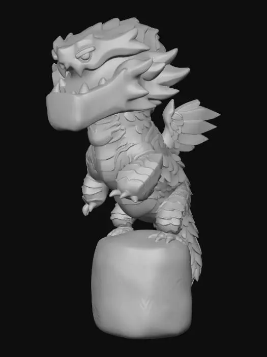 3D model for Stonecrest Wyrm