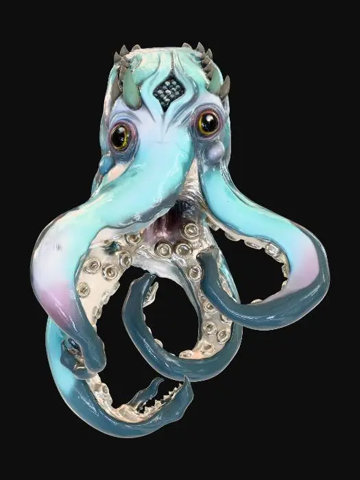 3D model for Cerulean Kraken