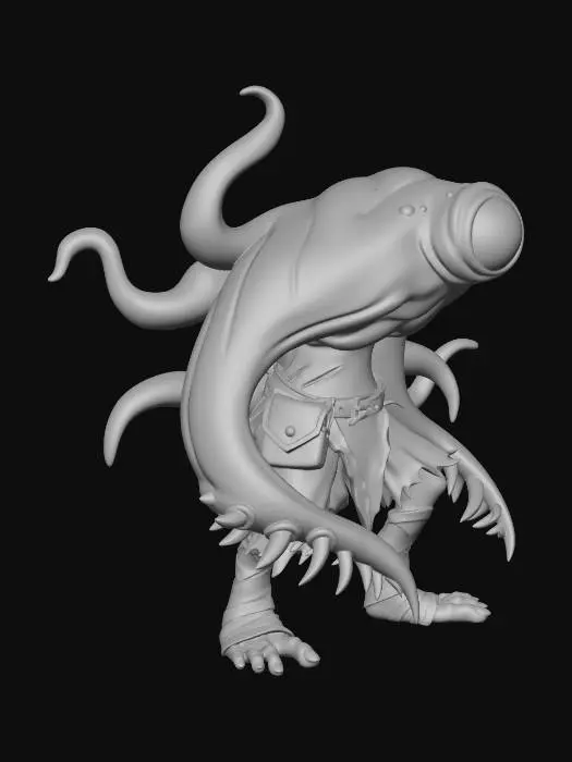 3D model for Azure One-Eyed Wanderer