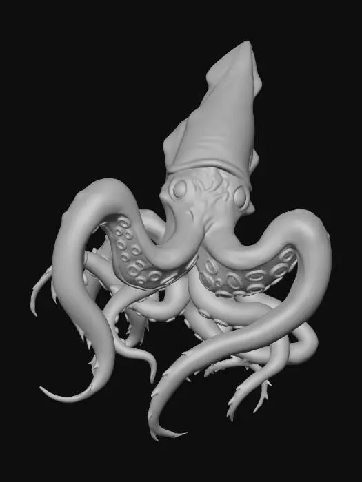 3D model for Crimson Kraken