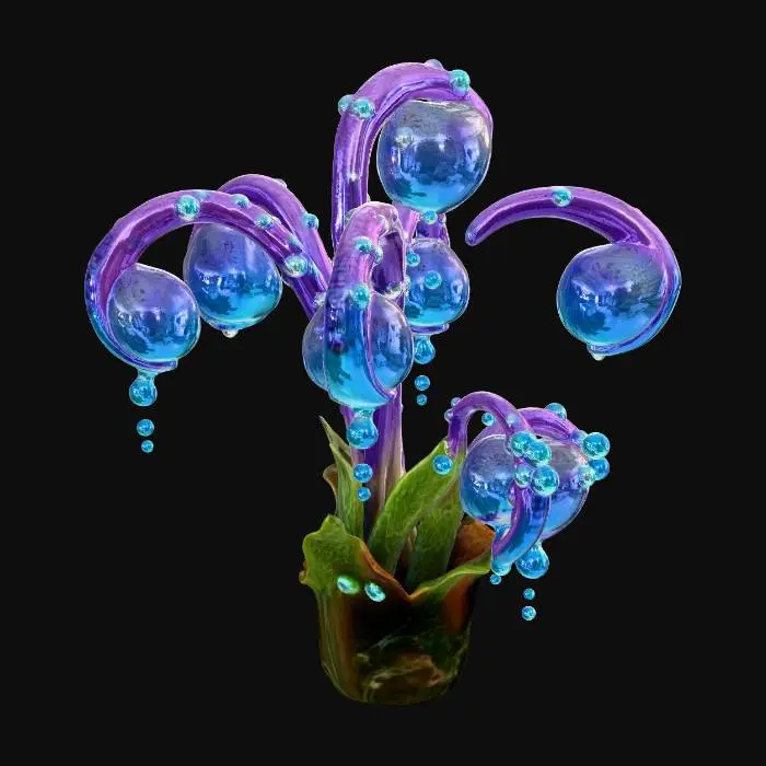 3D model for Enchanted Dewdrops