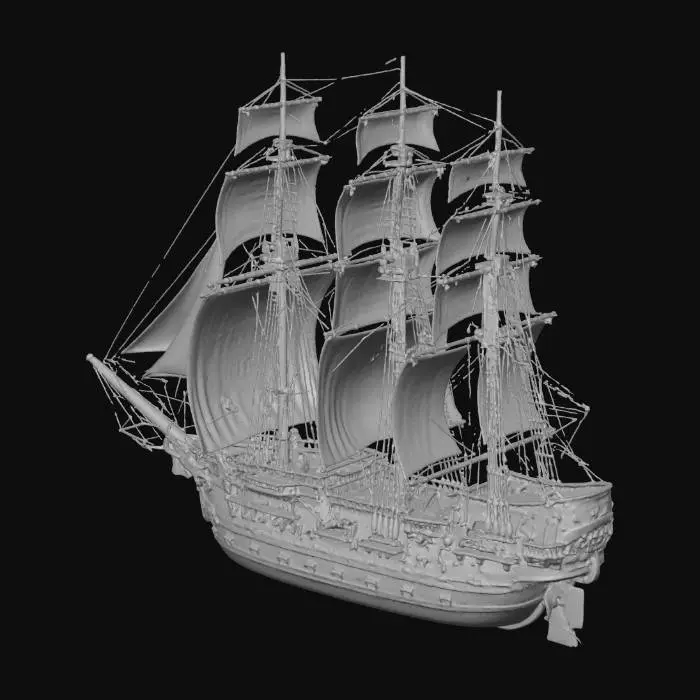 3D model for Majestic Galleon