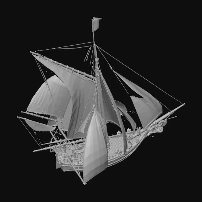 3D model for Sunlit Sails