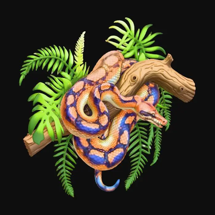 3D model for Jungle Coil