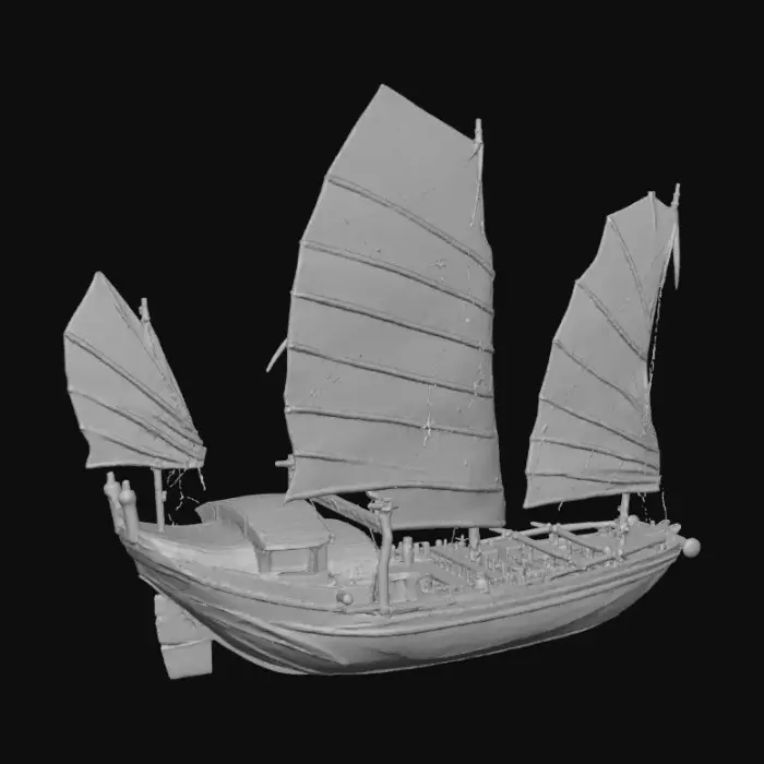 3D model for Ancient Sailing Vessel