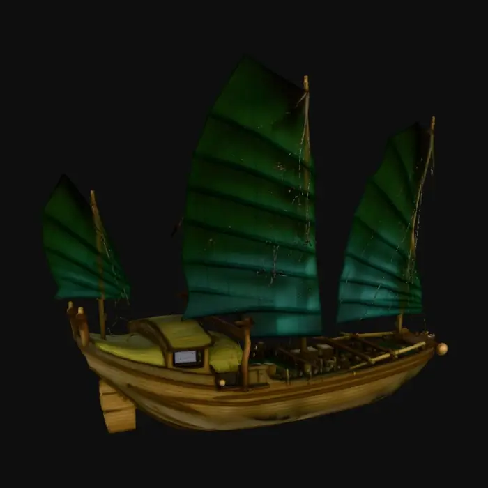 3D model for Ancient Sailing Vessel