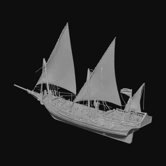 3D model for Sailing Vessel Elegance
