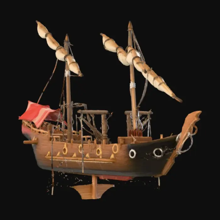 3D model for Merchant Vessel