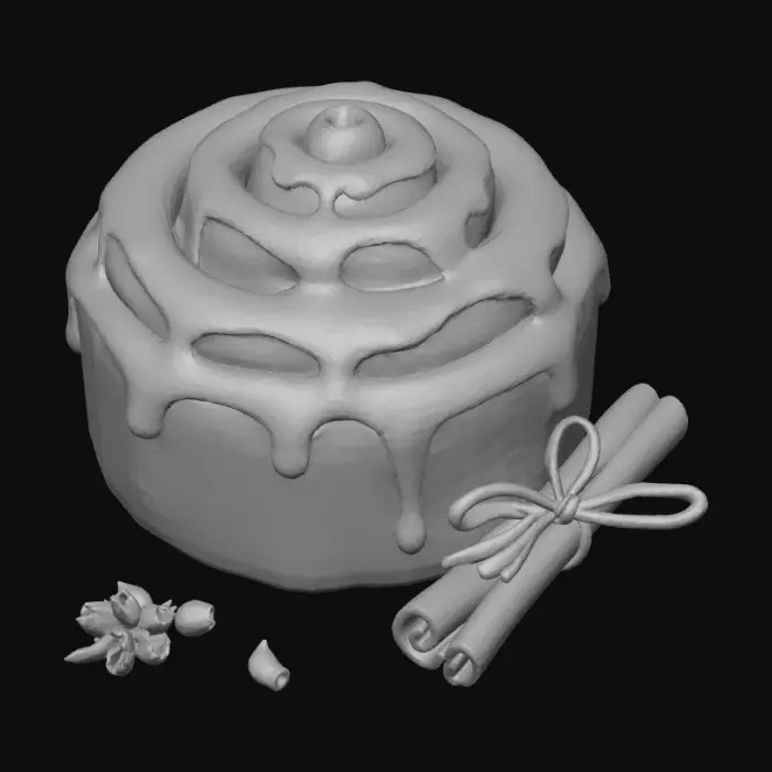 3D model for Cinnamon Delight, #Christmas2025#