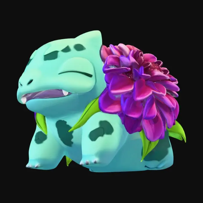 3D model for Pocket Monster Blossom