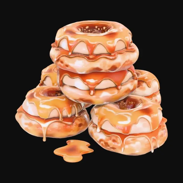 3D model for Caramel Delight Tower