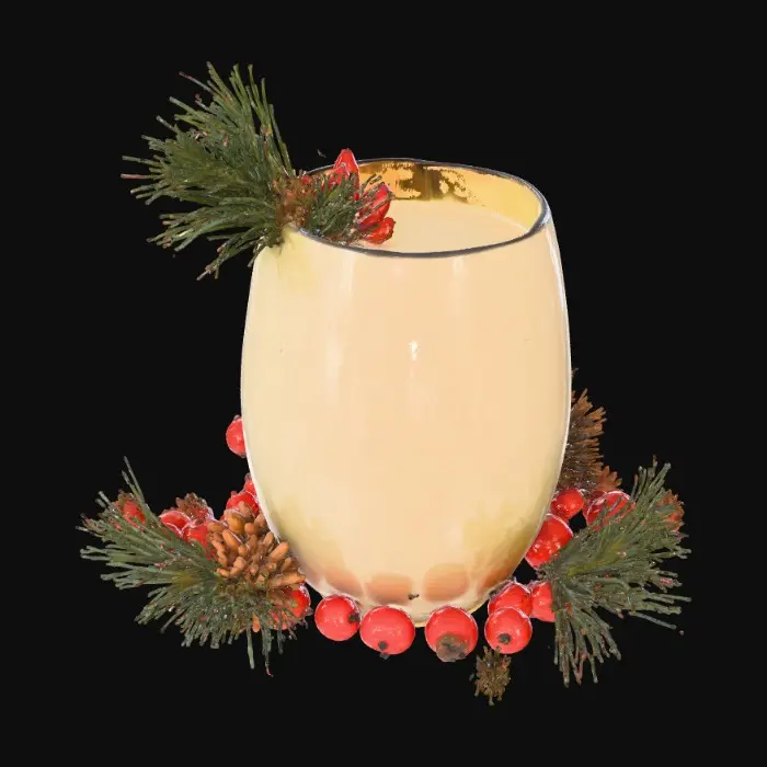 3D model for Holiday Eggnog Bliss