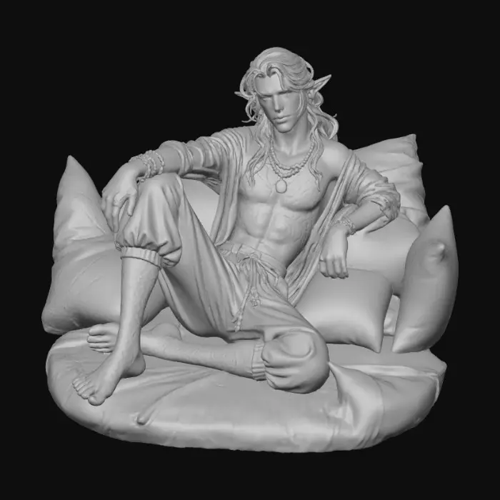 3D model for Mystic Azure Enigma