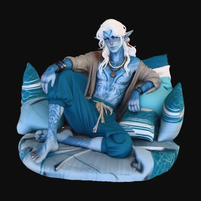 3D model for Mystic Azure Enigma