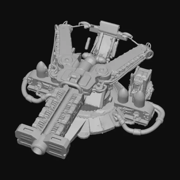 3D model for Steampunk Turret Design