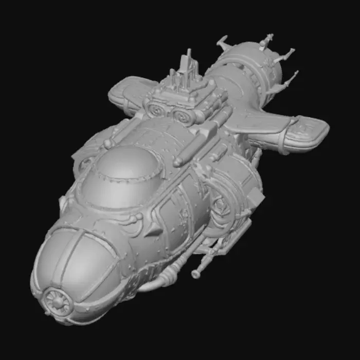 3D model for Steampunk Submersible Explorer