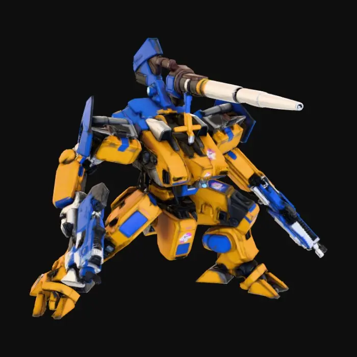 3D model for Mech Battle Arena