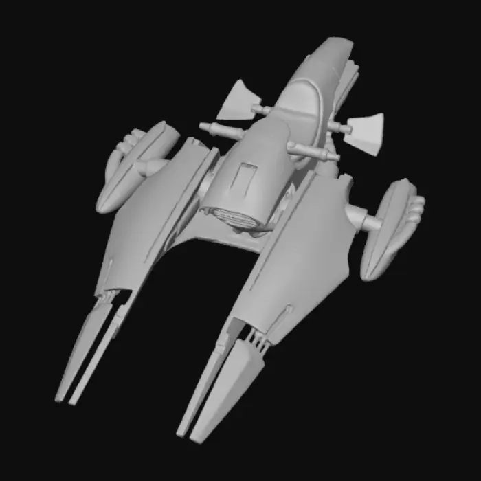 3D model for Galactic Speeder Design