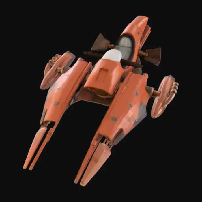 3D model for Galactic Speeder Design