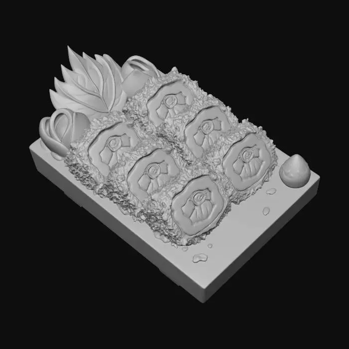 3D model for Sushi Delight