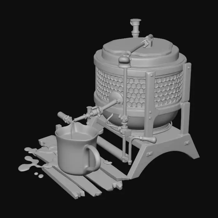3D model for Honey Extraction Process