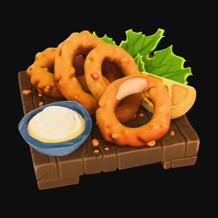 3D model for Crispy Delight