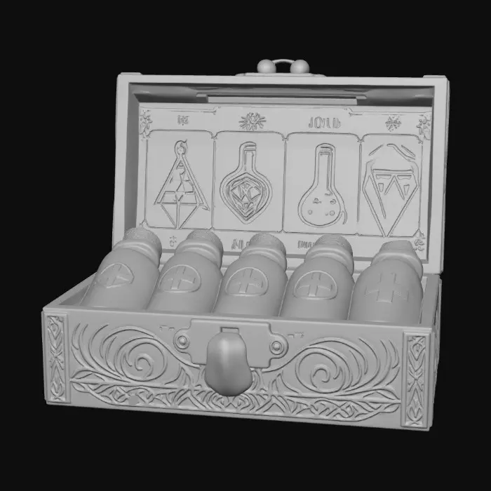 3D model for Potion Collection Box