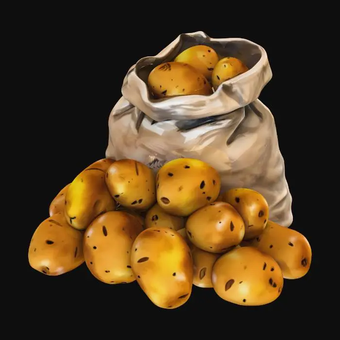 3D model for Potato Harvest