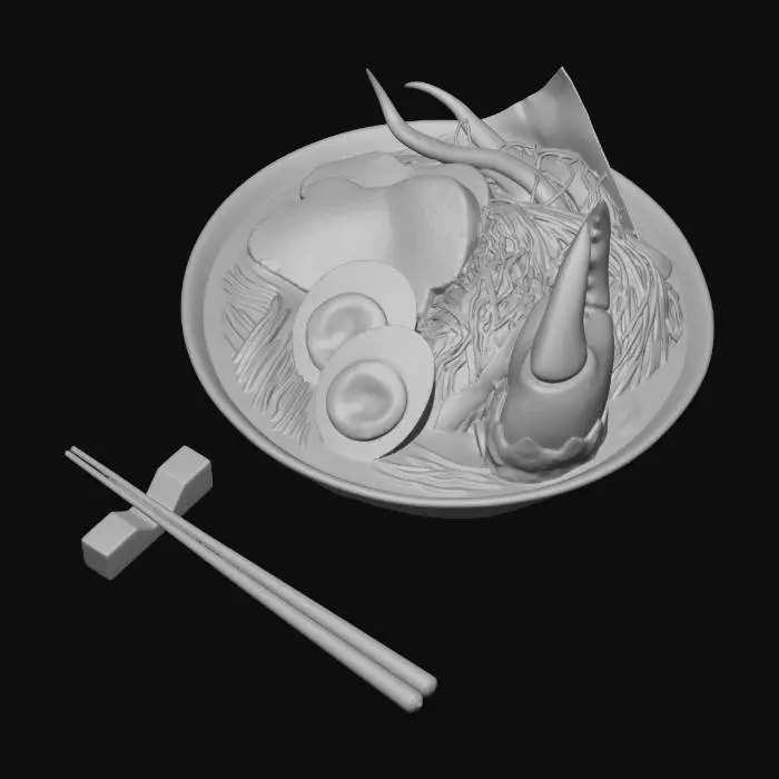 3D model for Ramen Feast