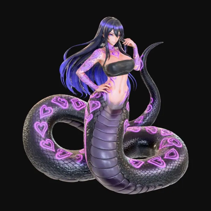 3D model for Sexy Lamia