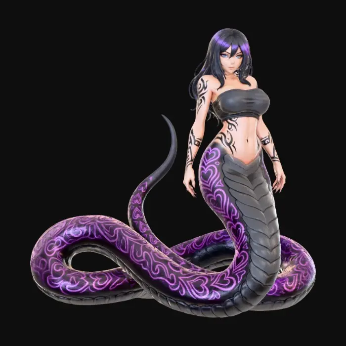 3D model for Sexy Lamia