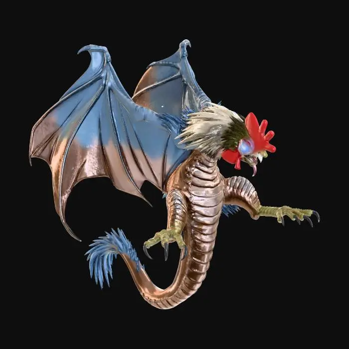 3D model for Cockatrice
