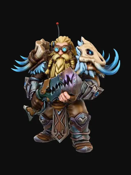 3D model for Frostforged Warsmith