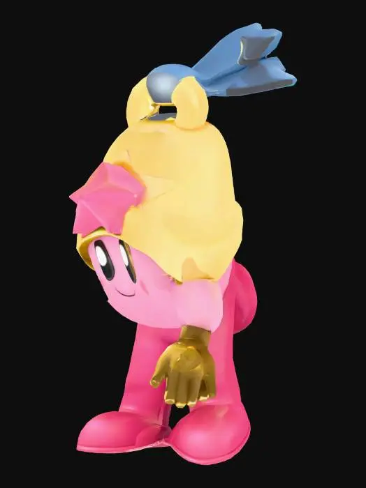 3D model for Kirby Bell Power-Up
