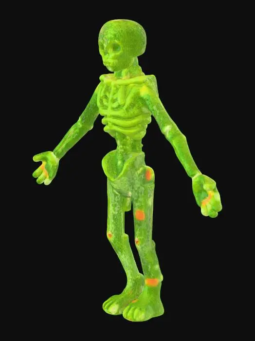 3D model for Pixel Golem