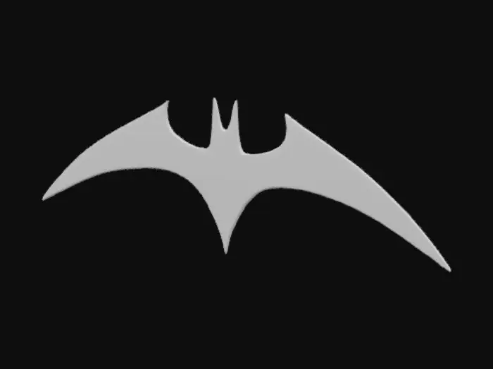 3D model for Batman , #emblem# throwing blade